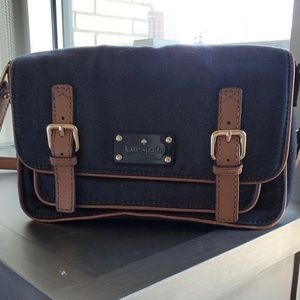 Kate Spade Denim and Leather Crossbody